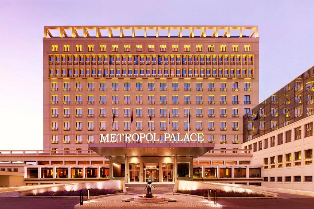 5* Metropol Palace Belgrade or similar